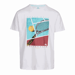 Trespass T-shirt med motiv Serland - White